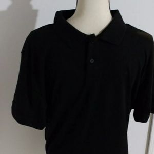 CK black xl liquid touch polo mens